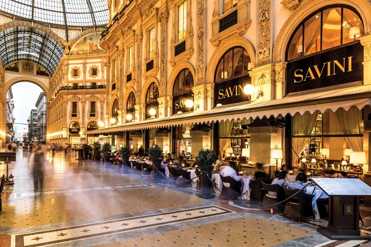 savini in galleria milano