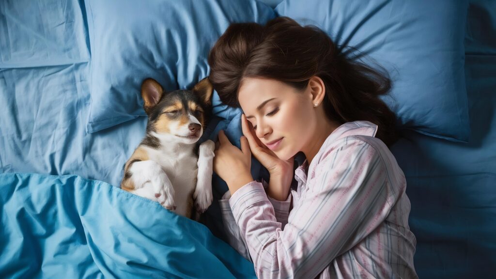 dormire con cane gatto